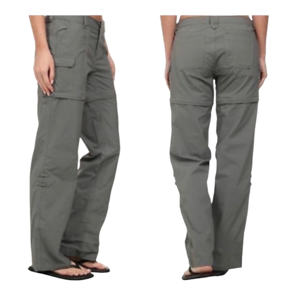 The North Face Charcoal Gray Convertible Pants — Size 10 (Excellent Condition) - Picture 2 of 11